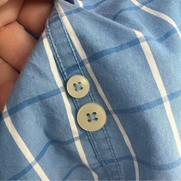 Abercrombie & Fitch Men's Blue Button Down Shirt Size Small - Picture 5 of 7